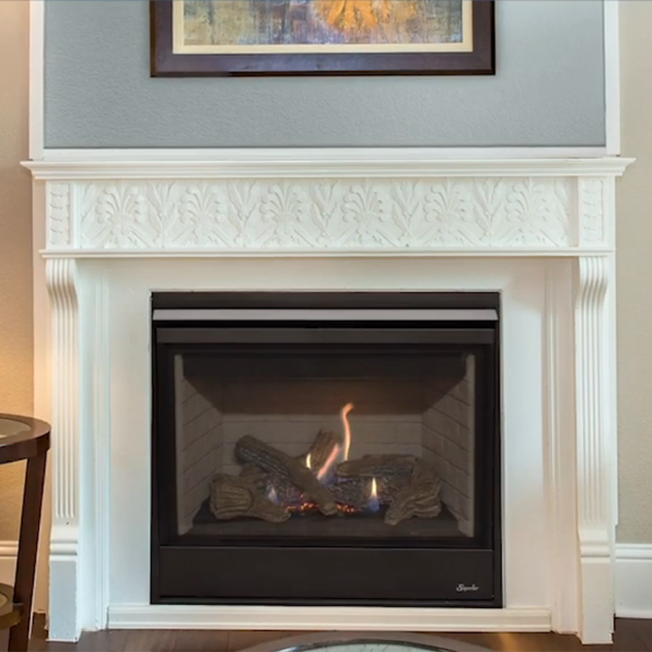 Superior 33 Inch Direct Vent Gas Fireplace