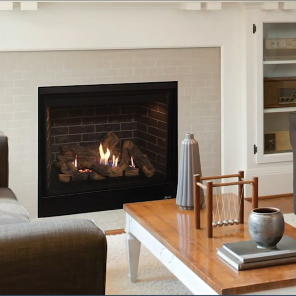 SUPERIOR 35 Traditional Direct Vent Gas Fireplace