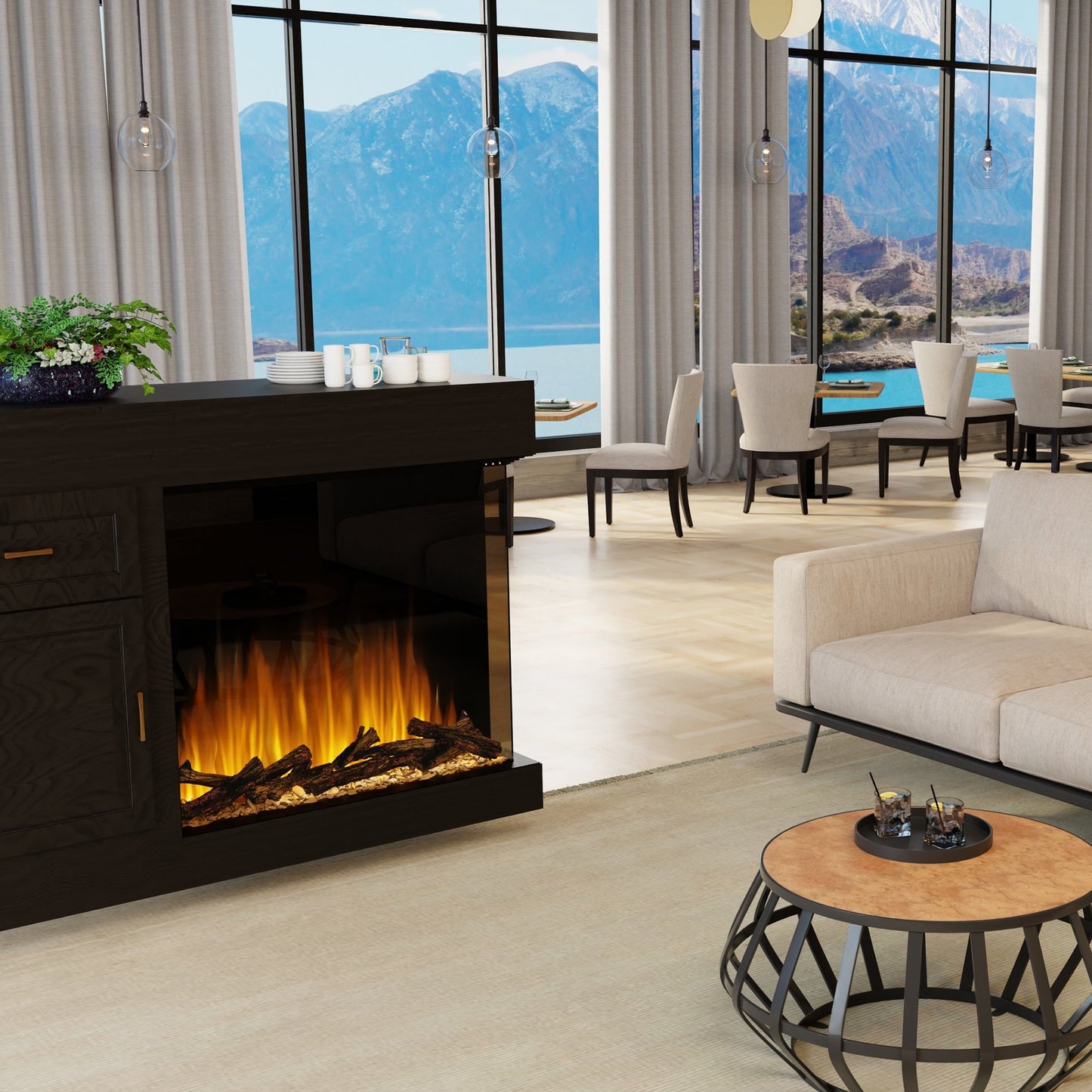 Dimplex Ignite Aspire 46 Inch Built In Electric Fireplace - ASP48