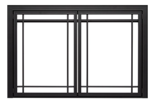 Simplifire 25 Inch Black Mission Door Front - FT-MISSION-25