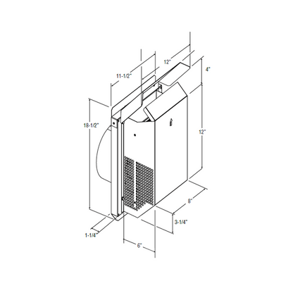 Superior Secure Vent Horizontal Termination Kit - SV4.5HT-2