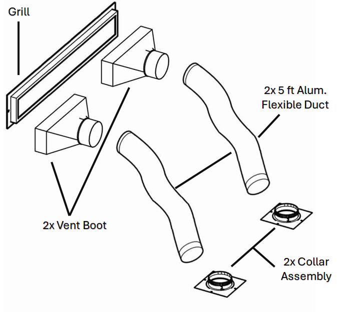 Napoleon Universal Heat Management System for the Front Grill - UHMF