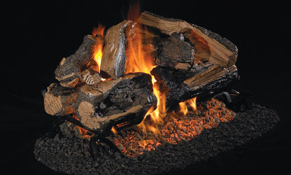 RealFyre 30 Inch G45 Series See-Thru Vented Gas Log Set - G45-2-30A