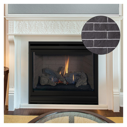 Superior 35 Inch Traditional Top or Rear Direct-Vent Gas Fireplace - DRT2035