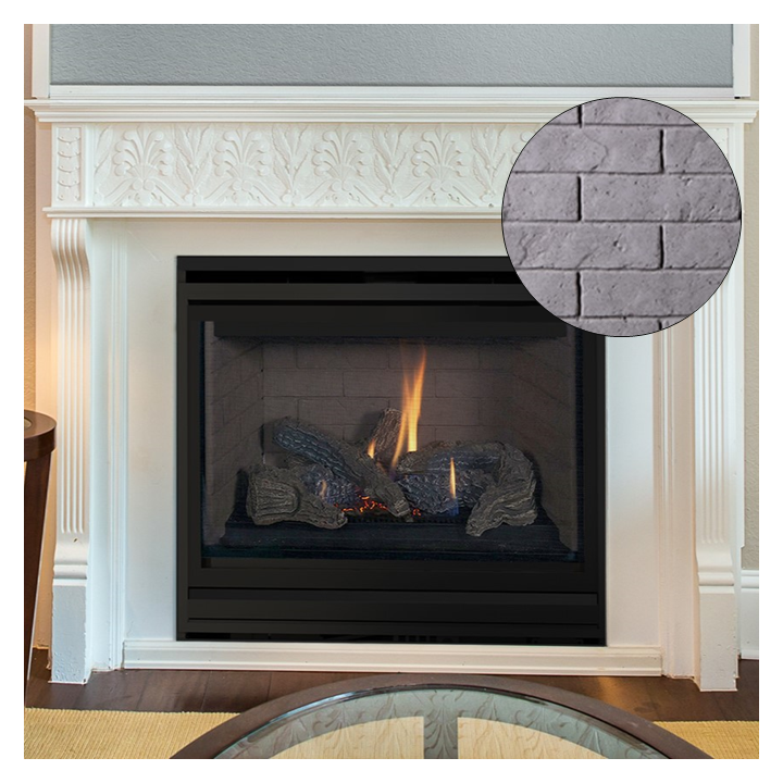 Superior 35 Inch Traditional Top or Rear Direct-Vent Gas Fireplace - DRT2035