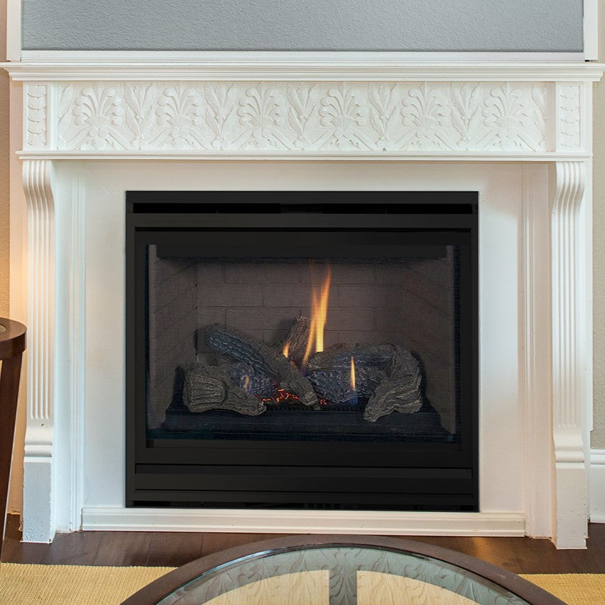 Superior 35 Inch Traditional Direct-Vent Gas Fireplace