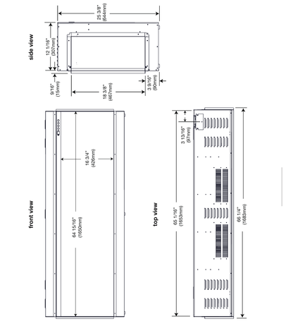 Napoleon Luminex Built-In Electric Fireplace