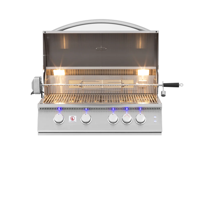 Summerset Sizzler Pro Series 32 Inch Built-In Gas Grill - SIZPRO32-NG