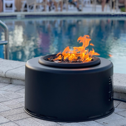 HPC Black Sports Fire Pit - SPORTPIT20-BLK