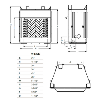 Superior 36 Inch Vent Free Outdoor Gas Firebox | VRE4536 – North ...