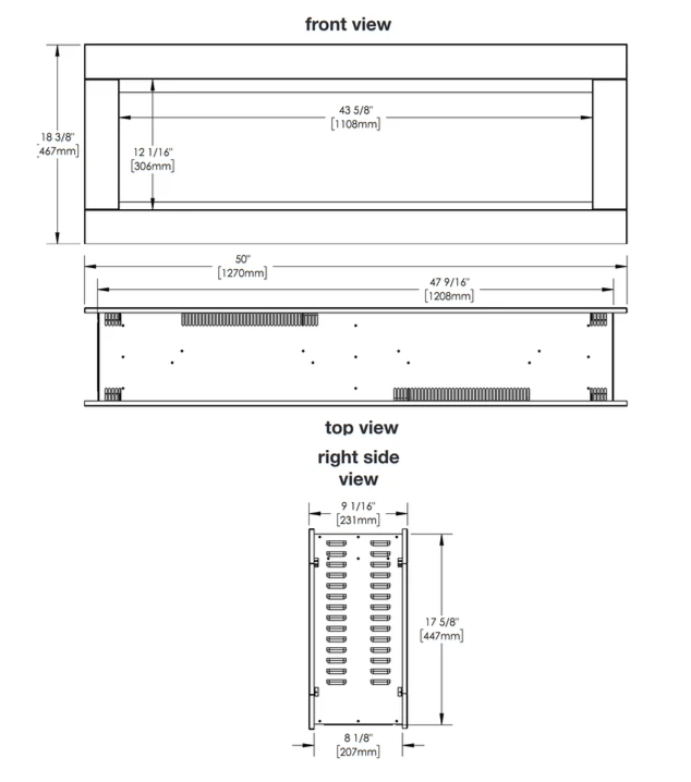 Napoleon Clearion Elite Stainless Steel Trim Kit - NEFBD50HE-SS-TRIM