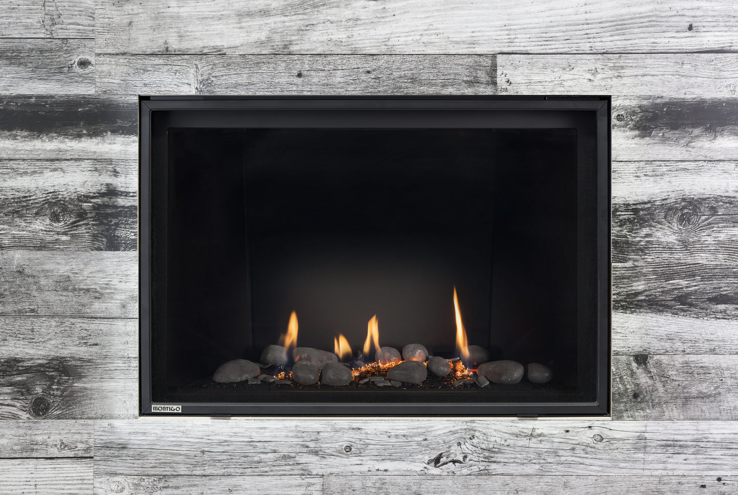 Montigo DelRay 42 Square Direct-Vent Gas Fireplace - DRSQ42NI