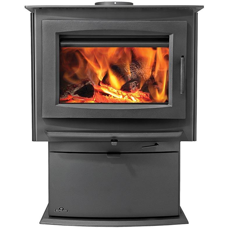 Charcoal in wood stove best sale