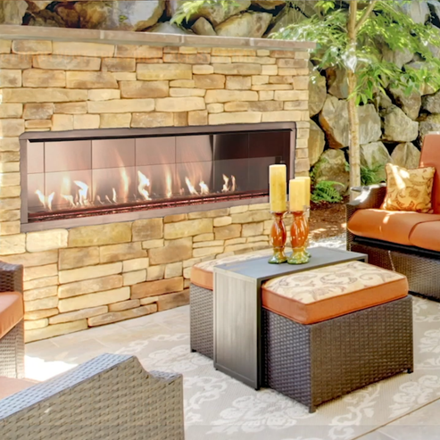 Superior 48 Inch Linear Vent Free Outdoor Gas Fireplace | VRE4648 ...