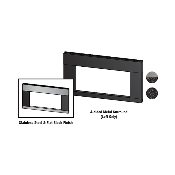 Empire Loft Small Direct Vent GAS Insert