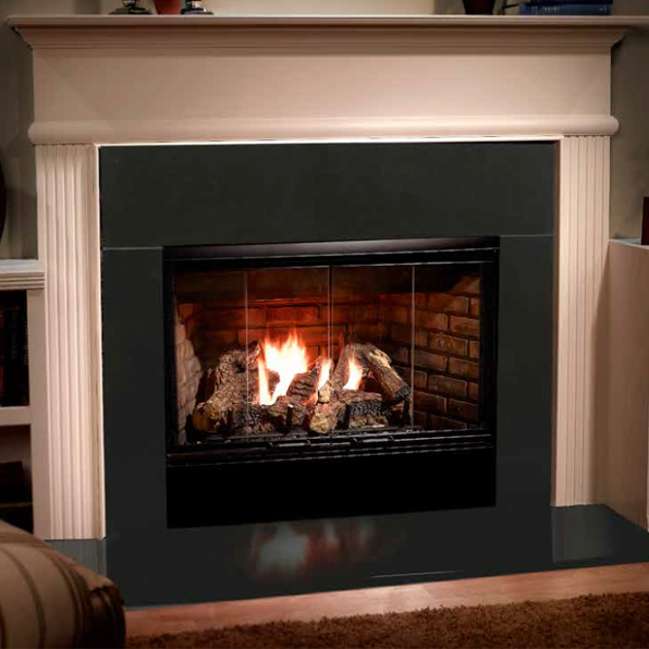 Majestic Reveal 42 B-Vent Gas Fireplace | RBV4842 – North Country Fire